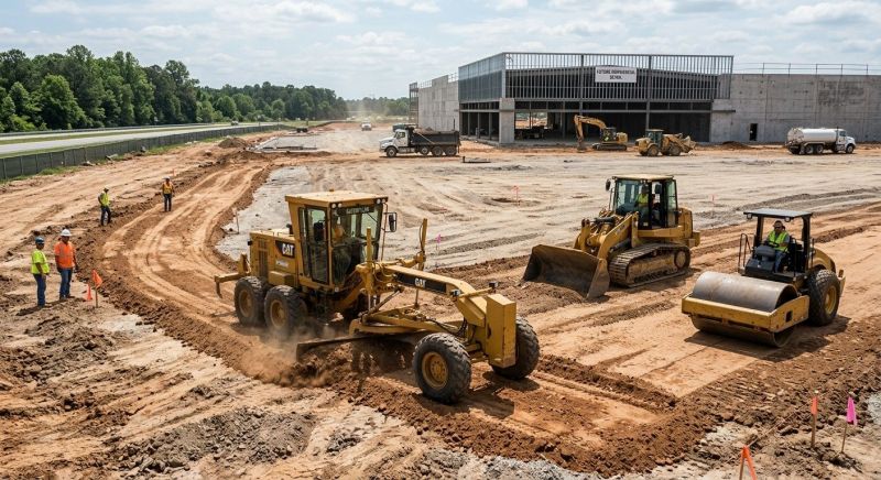 Parking Lot Leveling in Alpharetta, GA