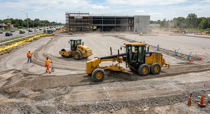 Parking Lot Leveling in Cumming, GA
